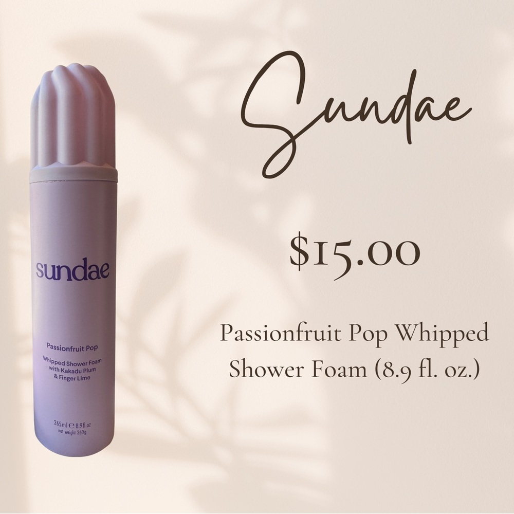 Passionfruit Pop Whipped Shower Foam - Lavender